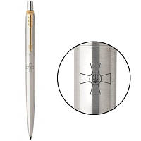 Ручка шариковая Parker JOTTER 17 ARMY SS GT BP Эмблема ВСУ (16032_W001b) - Топ Продаж!