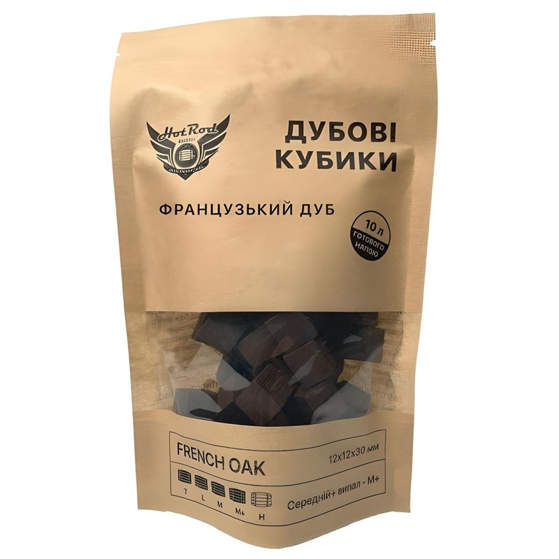 Дубові кубики French Oak M+ на 10 л