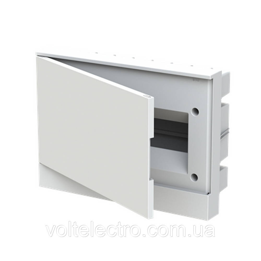 Бокс пластиковий АББ basic E на 12 модулів внутрішній непрозорий, фото 1