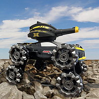 Танк игрушечный с пультом и браслетом дистанционого управления,Машинка-танк с трансформирующимися колесами