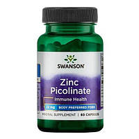 Swanson Zinc Picolinate 22 mg 60 капс 1180 SP