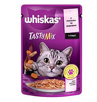 Вологий корм Whiskas TastyMix Лосось та морква пауч 85г (4770608262457)