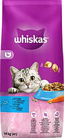 Сухий корм для дорослих кішок Whiskas з тунцем 14кг (5900951014390)