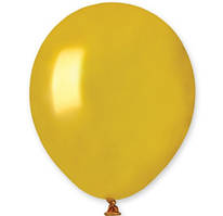 Кулька повітряна 13 см КНР, колір Золото