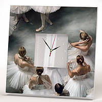 Часы с рисунком "Балерины"