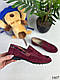 Дитячі Мокасини хлоп. /Вишневий Замш 1607 Турція, фото 5