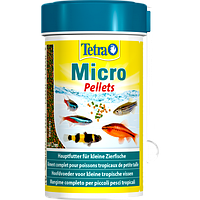 Корм Tetra Micro Pellets для акваріумних дрібних рибок, 100мл (4004218277496)