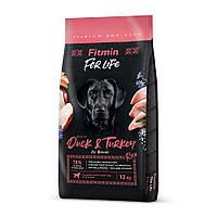 Сухий корм для собак Fitmin dog For Life Duck&Turkey 12 кг (8595237034116)