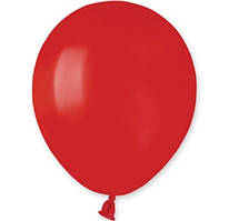 Кулька повітряна 13 см КНР, колір Червоний