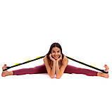 Стрічка для розтяжки на 8 петель стрічковий еспандер Stretch Strap Record FI-6347, фото 5