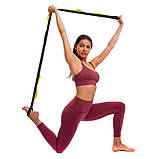 Стрічка для розтяжки на 8 петель стрічковий еспандер Stretch Strap Record FI-6347, фото 6