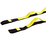 Стрічка для розтяжки на 8 петель стрічковий еспандер Stretch Strap Record FI-6347, фото 2