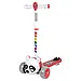 Дитячий складаний самокат музичний Scooter від 1,5 років з мордочкою тварини, фото 2
