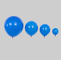 Кулька повітряна 48 см пастель КНР, колір синій
