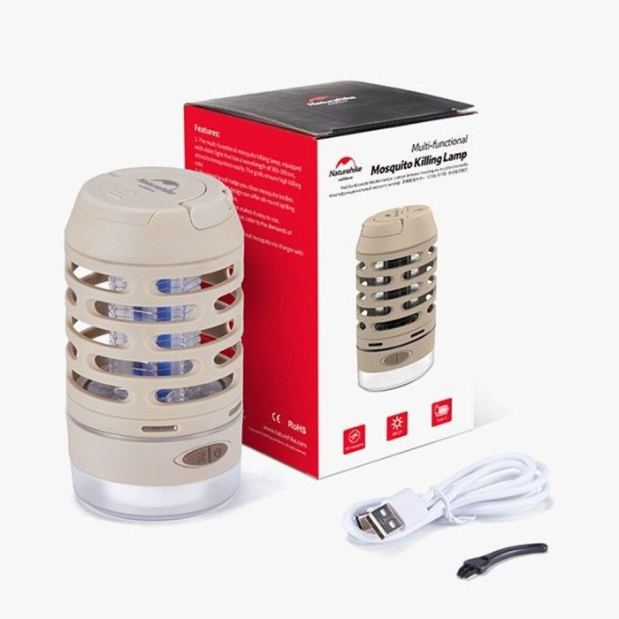 Антимоскітний ліхтар Naturehike NH22ZM005, бежевий