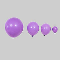 Кулька повітряна 48 см пастель КНР, колір фіолетовий