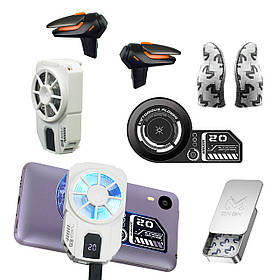 Ігровий комплект MEMO для телефону: пластина VC01, кулер Пельтьє DL-A3, напальчники FS02 тригери R15 REX