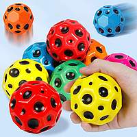 Антигравитационный мяч попрыгунчик Sky Ball Gravity Ball, Цвет Рандом, 1шт / Мяч антистресс попрыгунчик