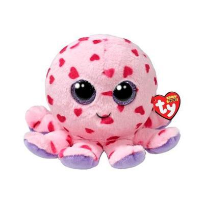 Дитяча м'яка іграшка TY Beanie Boos Восьминіг BUBBLES 15 см 37342