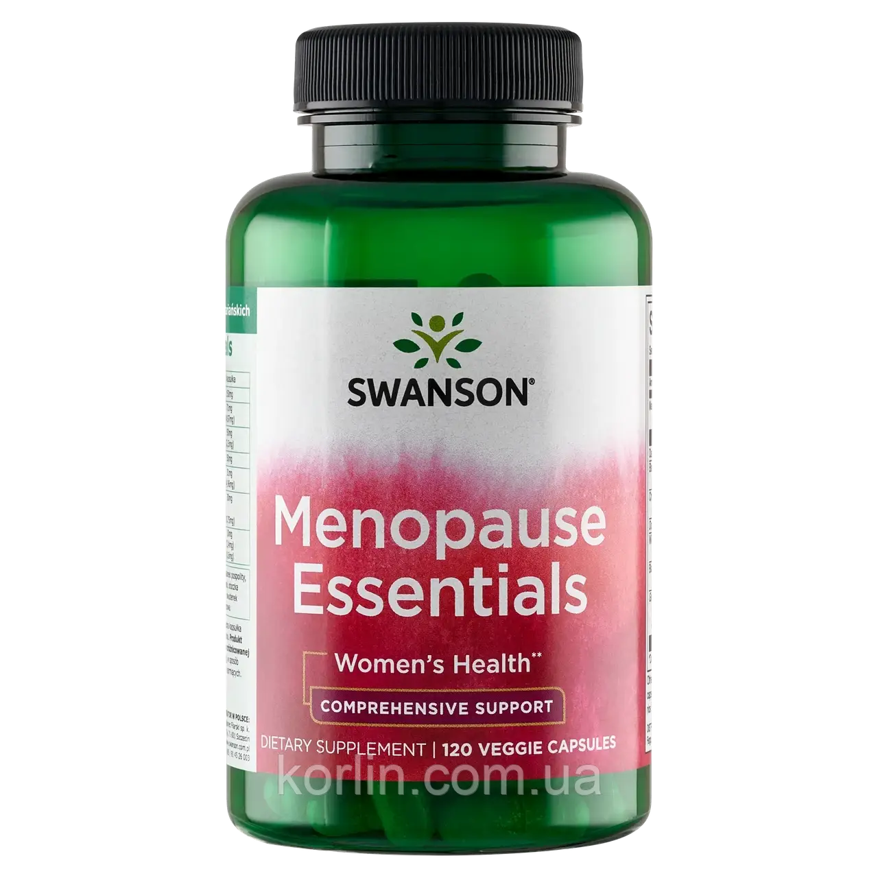 Домішка для жінок у час Менопаузи 60 кап Swanson Menopause Essentials США Доставка з ЄС, фото 1