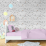 Декоративна 3D панель самоклейка під білий цегла Зірки 700х770х5мм (021) SW-00000086, фото 5