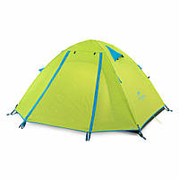 Чотиримісний надувний намет Naturehike P-Series NH18Z044-P, 210T/65D, зелений