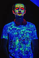 Флуоресцентная краска для ткани 100 мл, 9 цветов
