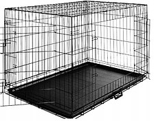 Клітка транспортер для перевозки собак 122x76x83см, фото 2
