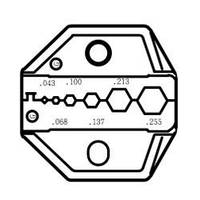 Вставка в клещи CP-336DG для обжима коаксиального кабеля