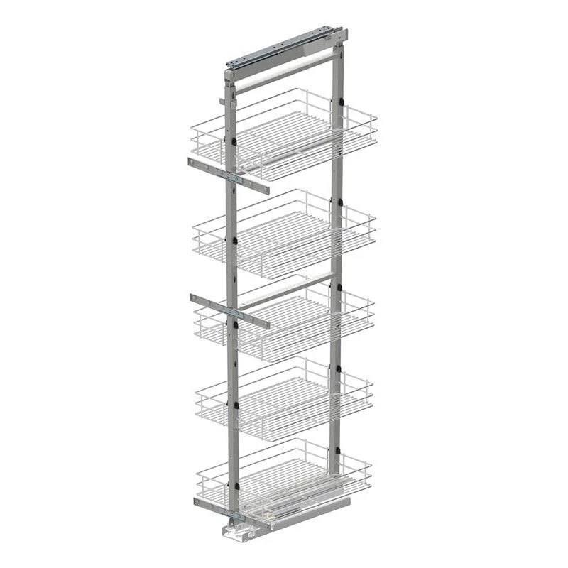 Карго - 40 REJS MAXIMA EVO MAXI II 6 рівнів (1700-1900) хром+білий (без направляючих), фото 1