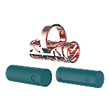 Вібратор на палець у золоті ML Creation (My Love) Gold Finger Green, фото 2