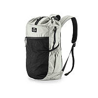 Туристический рюкзак от Naturehike NH20BB206, объем 20 л, светло-серого цвета.