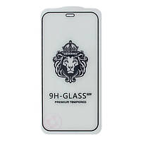 Захисне скло Lion Apple iPhone 12 Mini Full Glue Lion (0.3 мм, 2.5D) black