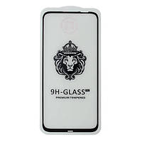 Захисне скло Lion Huawei P40 Lite Full Glue Lion (0.3 мм, 2.5D) black