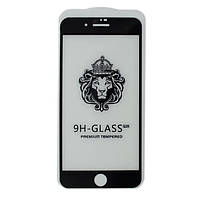 Захисне скло Lion Apple iPhone 7 Plus, 8 Plus Full Glue Lion (0.3 мм, 2.5D) black