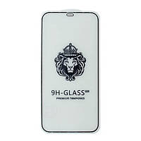 Захисне скло Lion Apple iPhone 12 Pro Max Full Glue Lion (0.3 мм, 2.5D) black