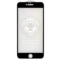 Захисне скло Lion Apple iPhone 6 Plus, 6S Plus Full Glue Lion (0.3 мм, 2.5D) black