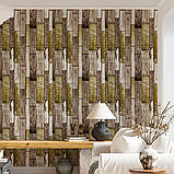 Самоклеюча декоративна 3D панель сіро-коричневе 700x700x4мм (378) SW-00000883, фото 5