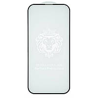 Захисне скло Lion Apple iPhone 14 Pro Full Glue Lion (0.3 мм, 2.5D) black