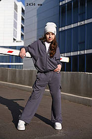 Підлітковий костюм зі штанами карго 2436 ев