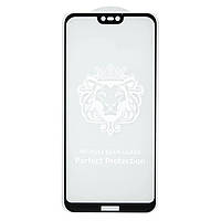 Захисне скло Lion Huawei P20 Lite 2019 Full Glue Lion (0.3 мм, 2.5D) black