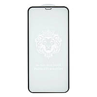 Захисне скло Lion Apple iPhone 11 Full Glue Lion (0.3 мм, 2.5D) black