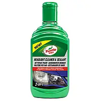 Полироль-реставратор для полировки фар TURTLE WAX Headlight Cleaner & Sealant 300 мл (53182)