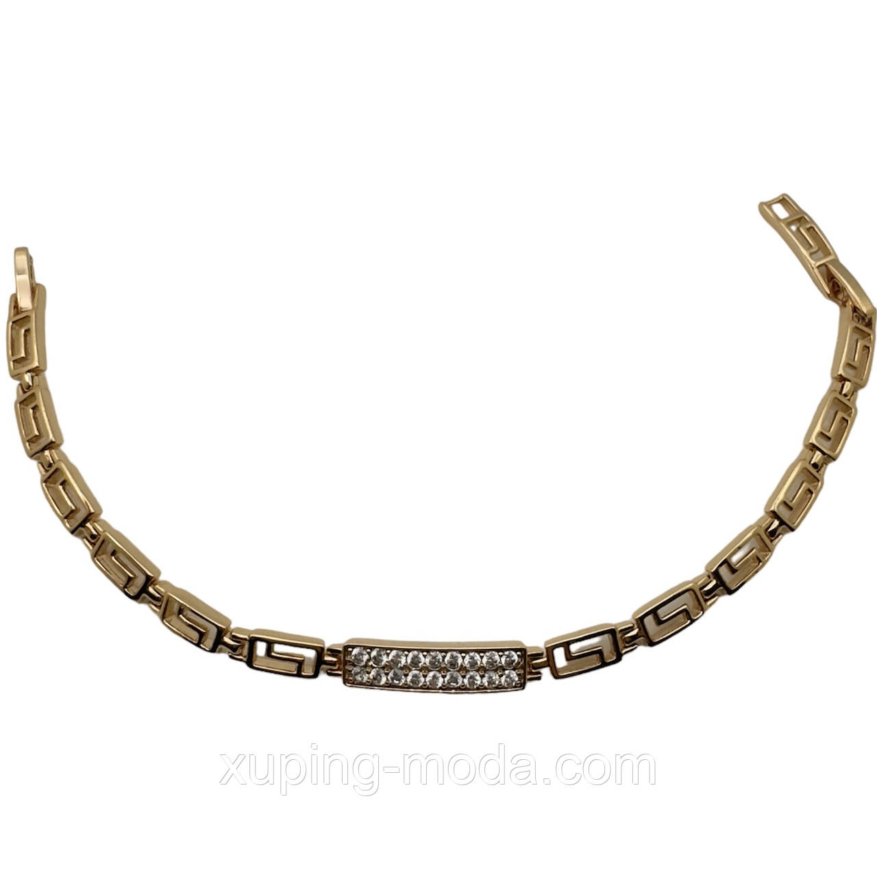 19,5 см х 5 мм. Браслет ксюпінг. 18 к, фото 1