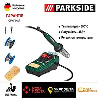 Оригинальная паяльная станция Parkside PLS 48, электрический паяльник парксайд