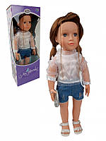 Інтерактивна розвиваюча лялька Тіна M 3924 UA висота 48см