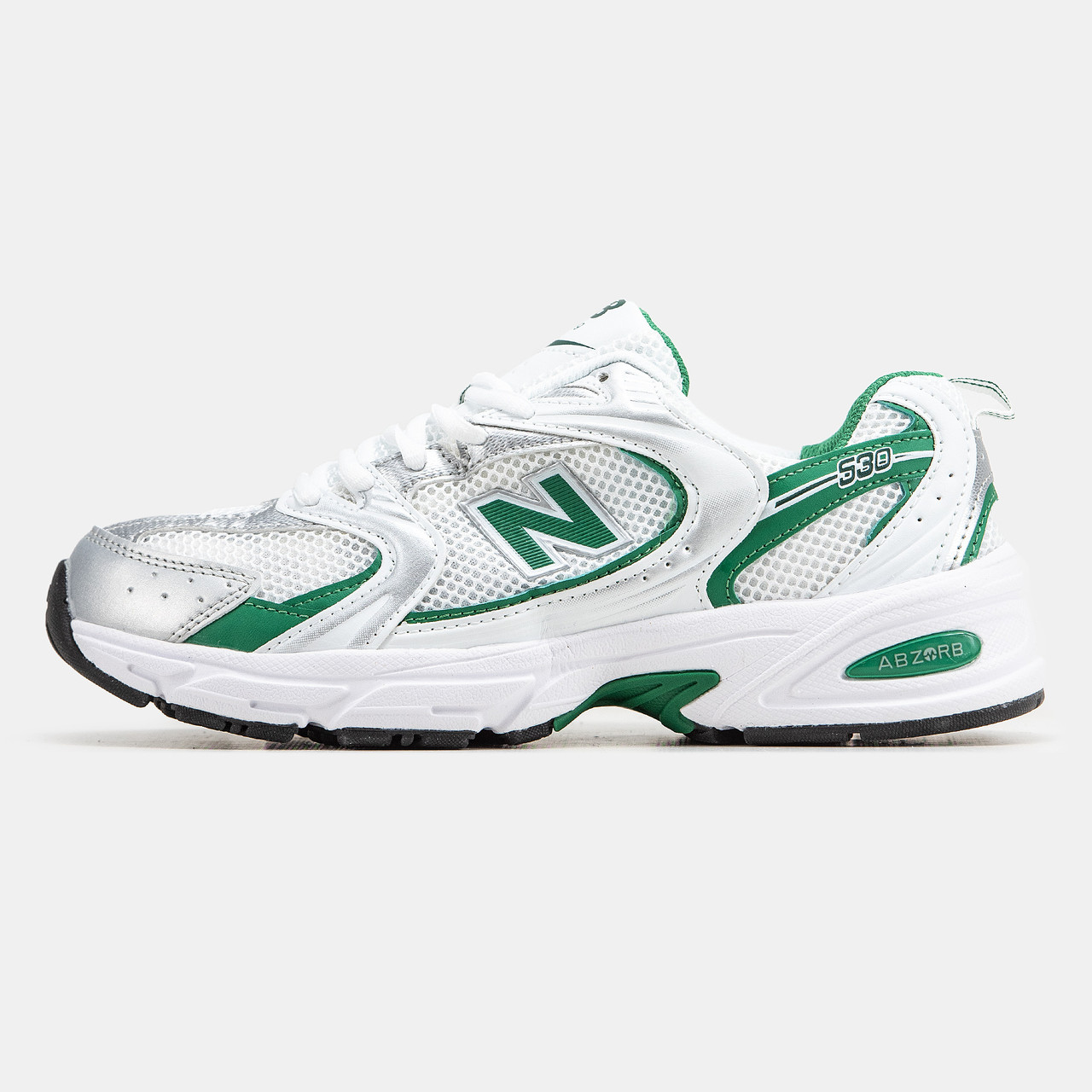 Кросівки New Balance 530 White Silver Green / Нью Беланс 530