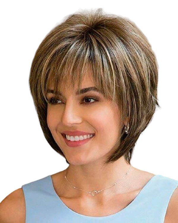 Перука коротка Піксі BCHR ombre brown
