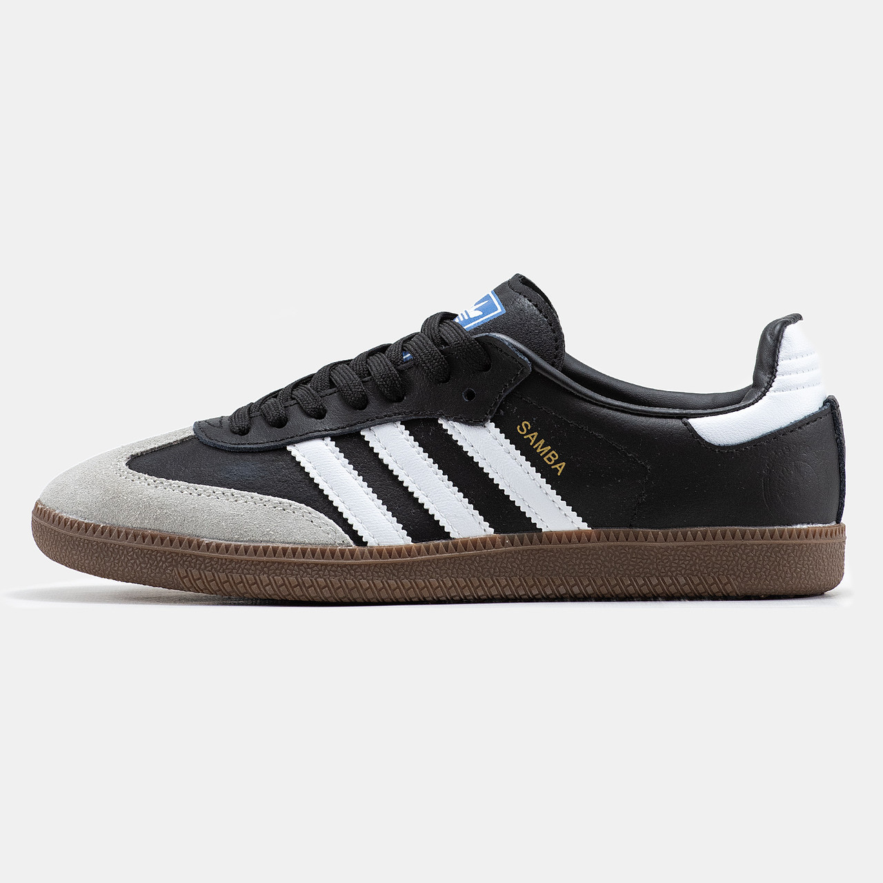 Кросівки Adidas Samba Black Grey White / Адидас Самба
