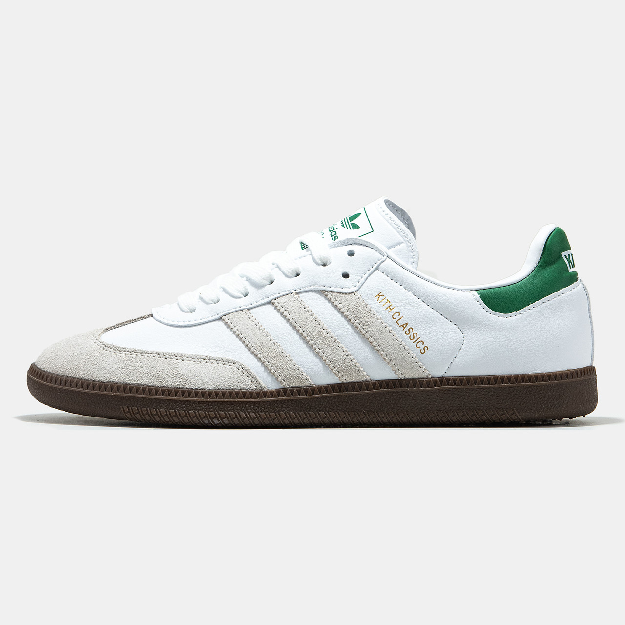 Чоловічі Кросівки Adidas Samba Kith White Green / Адидас Самба Кіт